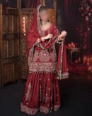 Heavy Faux Georgette Top Plazzo & Dupatta Set